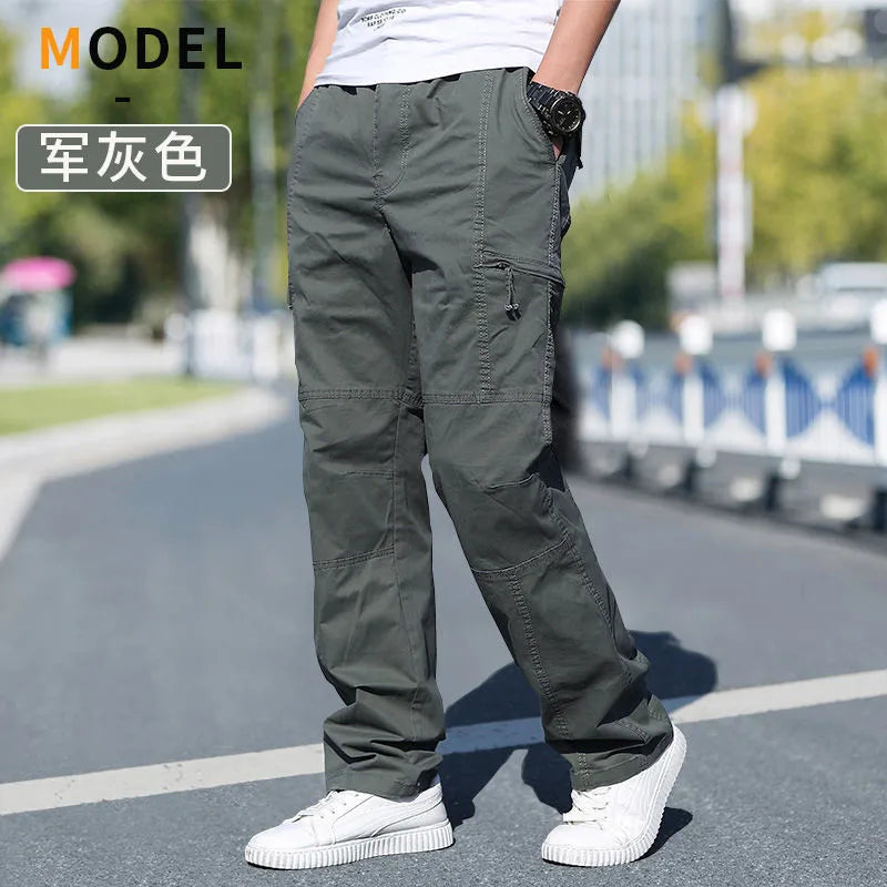 Mens Cargo Pants Summer Spring