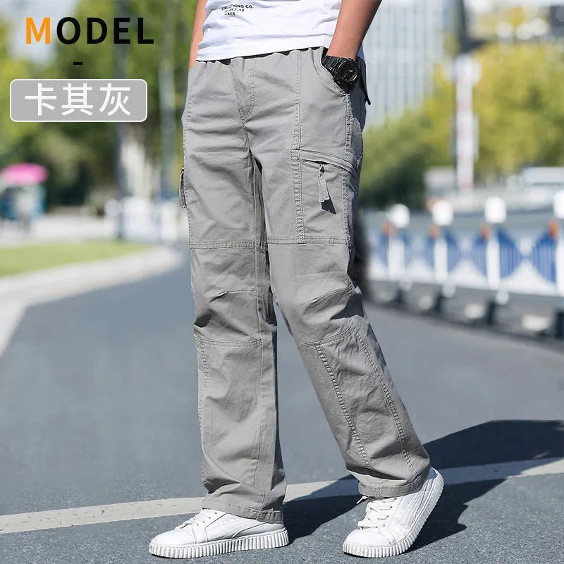 Mens Cargo Pants Summer Spring