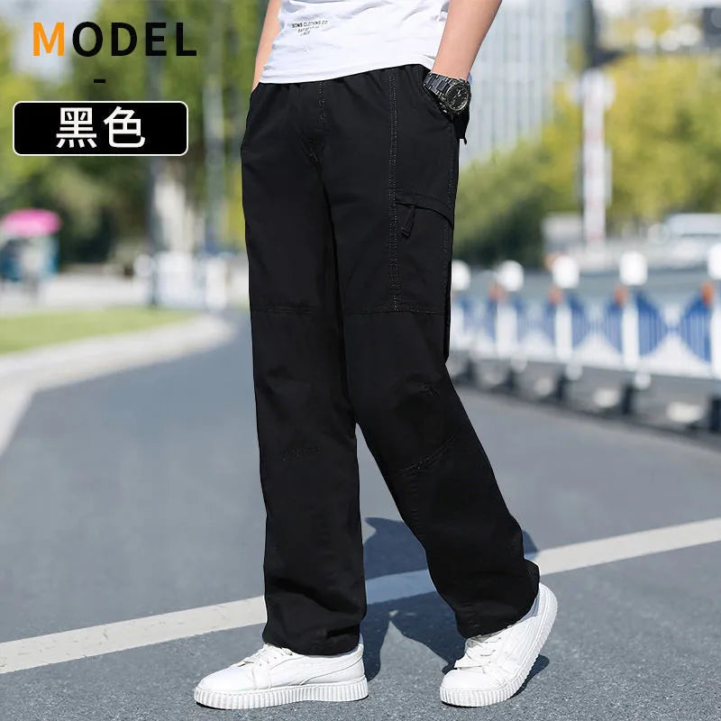 Mens Cargo Pants Summer Spring