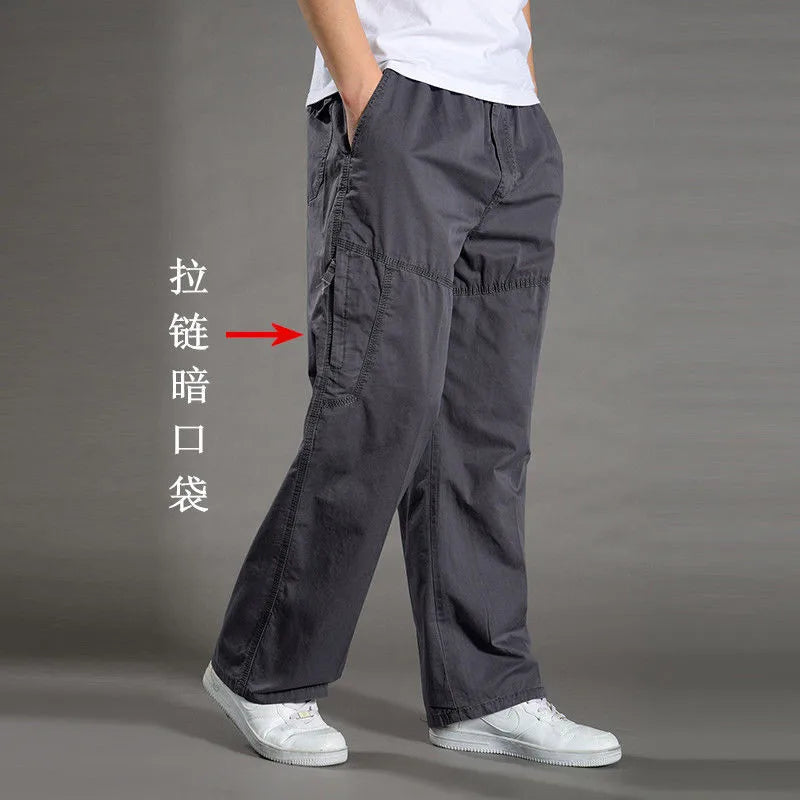 Mens Cargo Pants Summer Spring