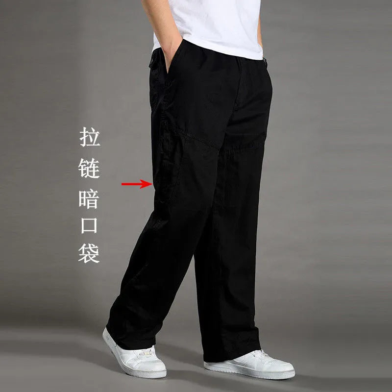 Mens Cargo Pants Summer Spring