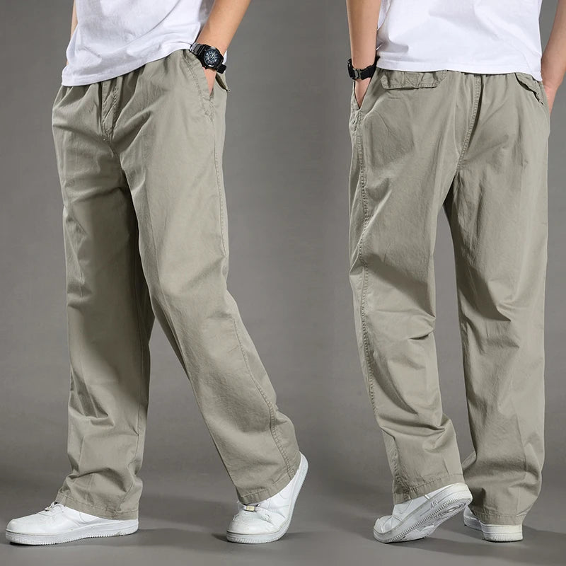 Mens Cargo Pants Summer Spring