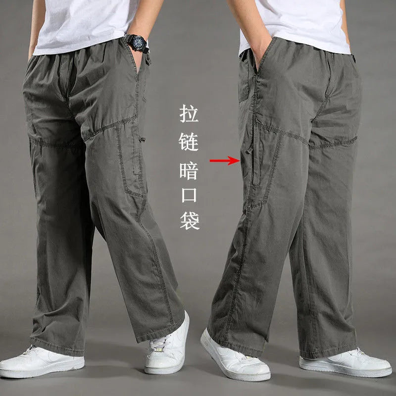 Mens Cargo Pants Summer Spring