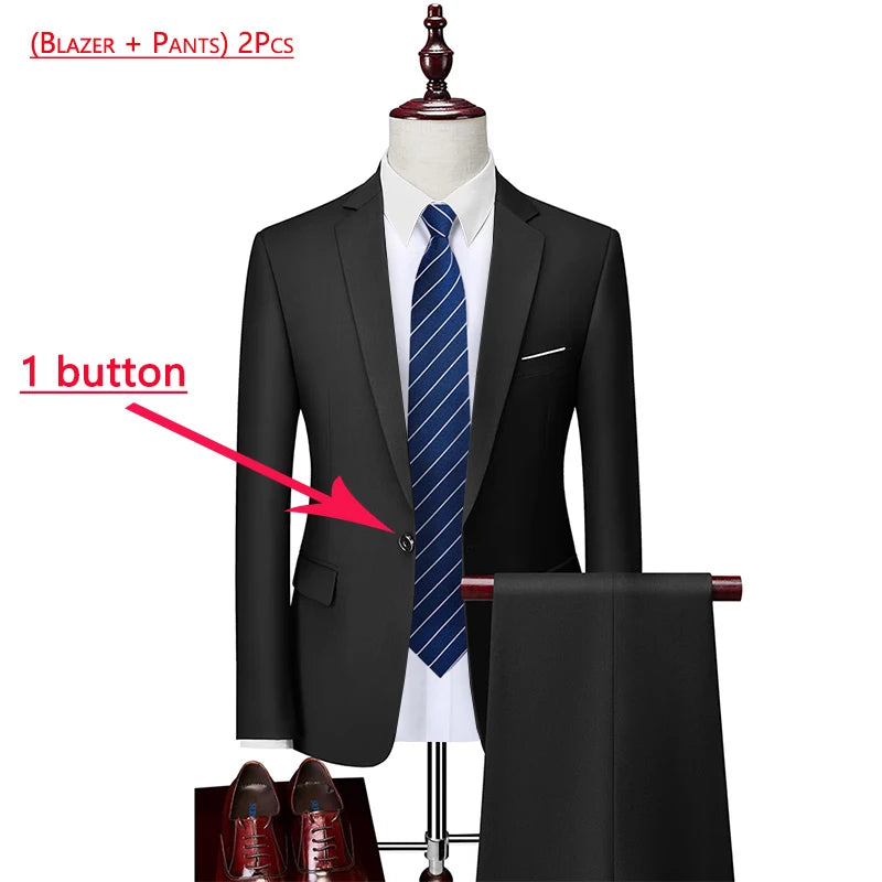 3-Piece Men's Suit