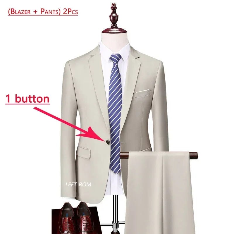 3-Piece Men's Suit