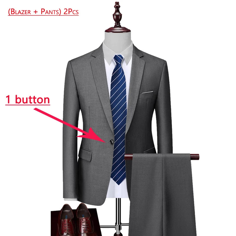 3-Piece Men's Suit