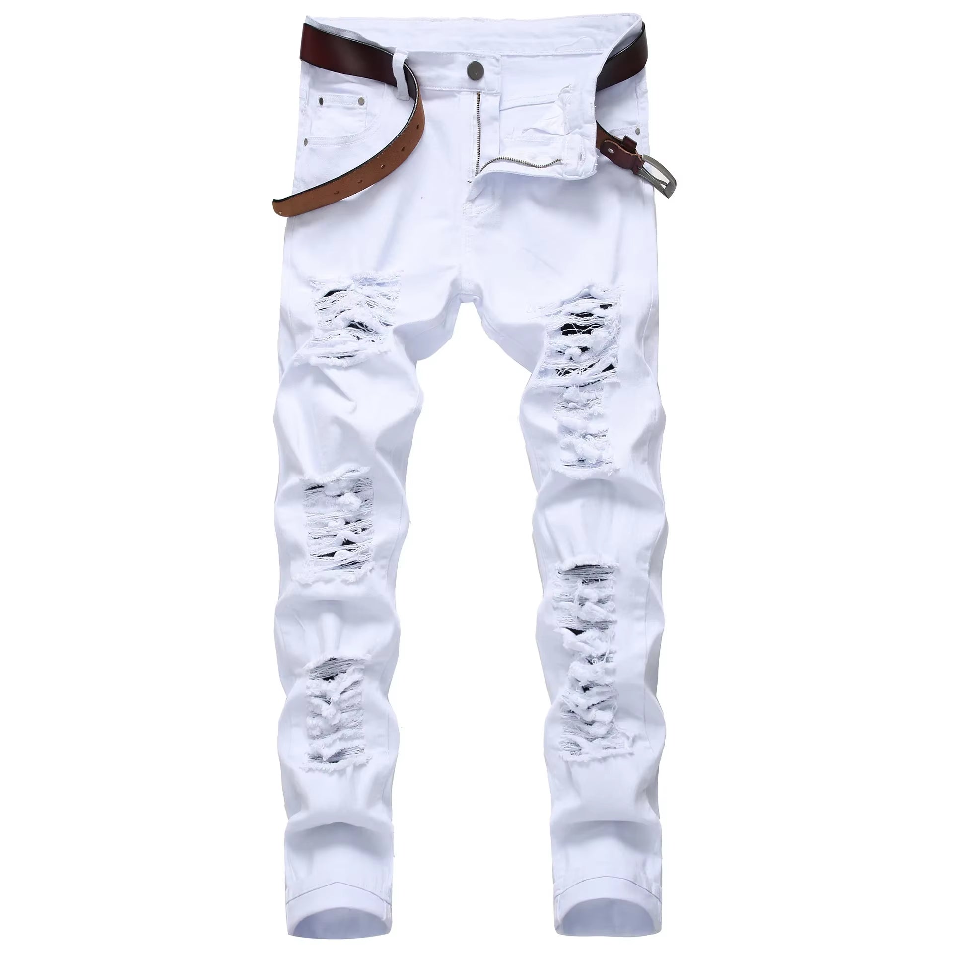 Men's White Jeans 